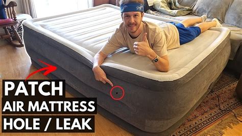 finding a leak in an air mattress|How to Fix a Hole in an Air Mattress 